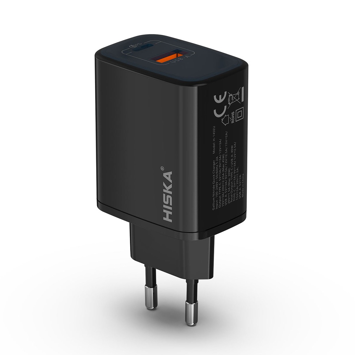 شارژر دیواری 25 وات هیسکا مدل H127GAN - 2728